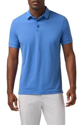 Mizzen+Main Copa Trim Fit Performance Polo in Skyline Blue at Nordstrom, Size Xx-Large