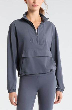 Zella Transit Pullover Jacket in Navy Armada at Nordstrom, Size Xx-Large