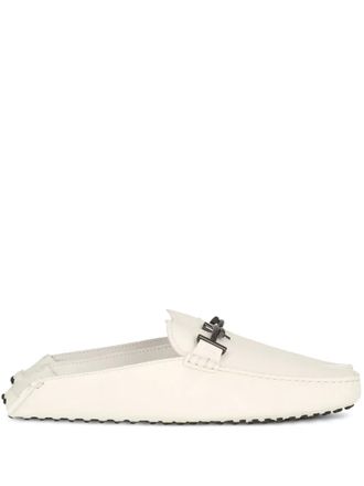 Tod's Muiltjes met ronde neus - Wit