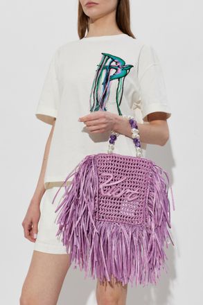 Kurt Geiger Handbag Kurt Mini, Womens, Purple