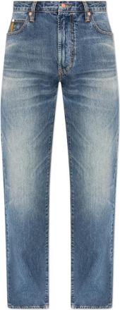 Emporio Armani Straight-leg Jeans - Heren - Regular Fit Jeans - Blauw - W30 - Katoen - Jeans