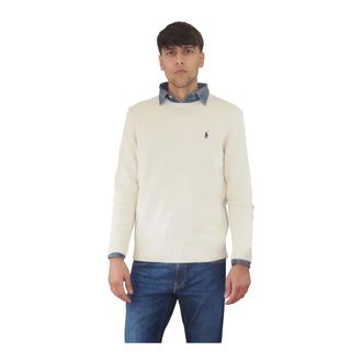 Ralph Lauren Hombre, Jerseys, Blanco, Talla: M