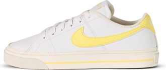 Nike Nike Womens Court Legacy Next Nature Shoes Sneaker, White/Soft Yellow/Sail, 10.5 UK