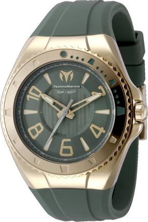 Technomarine Lusso Mare Quartz Green Dial Mens Watch TM-225032