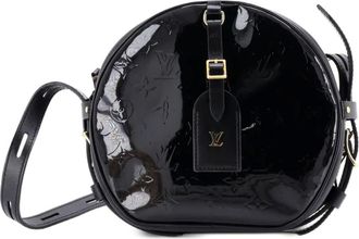 Louis Vuitton Boite Chapeau Souple Bag Monogram Vernis MM crossbody bag - Zwart