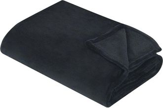 Beliani Blanket BAYBURT 200 x 220 cm Black