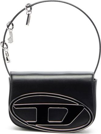 Diesel Black 1DR Iconic Small Shoulder Bag
