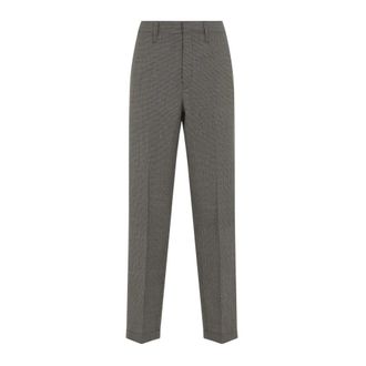 Prada Broeken, Heren, Groen, L, Wol, Wool Pants