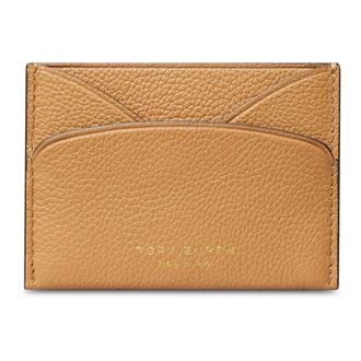 Tory Burch Accessoires, Dames, Bruin, ONE Size, Leer, Romy Flat Card Case