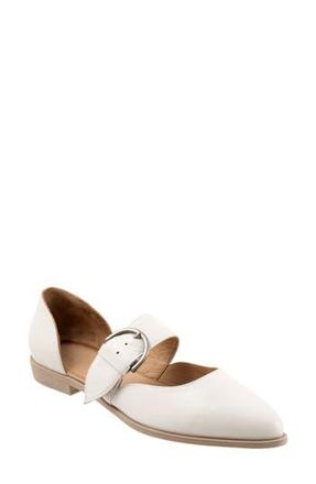 Bueno Brittany Pointed Toe Flat in Ice White at Nordstrom Rack, Size 9.5Us / 40Eu