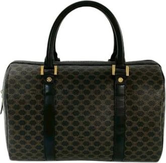 Celine Pre-owned Handbags, female, Black, Size: ONE SIZE Pre-owned Plastic Handbag