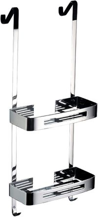 OEM Estante Colgante De Acero Inoxidable Para Ducha Con Estante De Almacenamiento De Doble Cara Para Organizar El Ba&ntilde;o