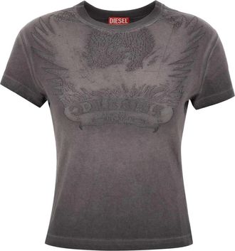 Diesel Mujer, Camisetas, Gris, Talla: M