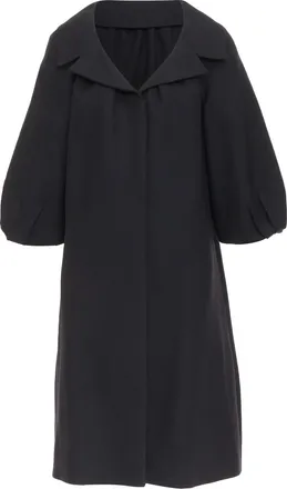 Giambattista Valli wool puff sleeve long coat