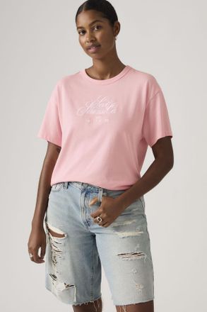 Levi's Camiseta Graphic Vintage Fit - Mujer - XS - Rosa / Coral Blush