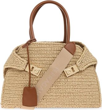 Ferragamo Donna, Borse, Beige, Taglia unica, new