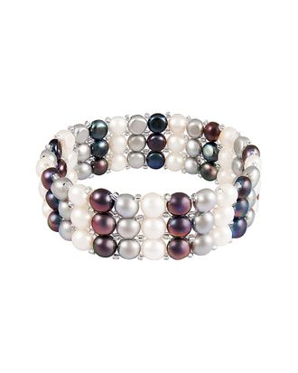 Splendid Pearls 6-7Mm Freshwater Pearl Bracelet