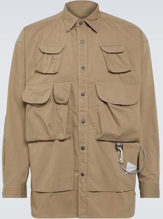 And Wander Cotton-blend field jacket