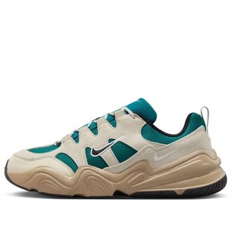 Nike Mens Tech Hera Sneakers In Light Orewood Brown/geode Teal/khaki/black
