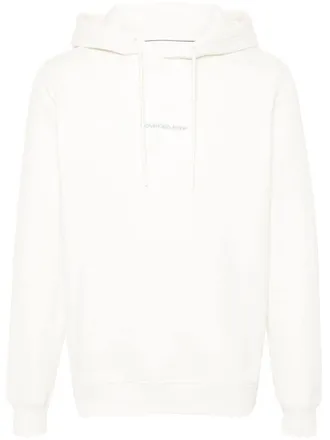 Calvin Klein Hoodie met geborduurd logo - Wit