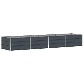 vidaXL Jardinera Antracita 320 X 80 X 45 Cm Acero Vidaxl