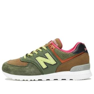 New Balance x Sneakersnstuff 574 Green Brown Pink ML574SNS