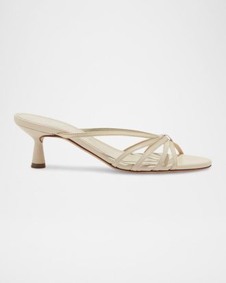 Aeyde 55mm Abby Nappa Leather Sandals