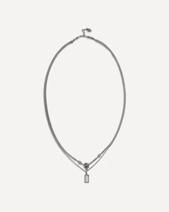 Alexander McQueen Skull Necklace Male UNI