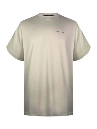 Siksilk T-Shirt SIKSILK Siksilk T-Shirt Graphic T-Shirt, Herren, Gr. XXL, weiss (wei&szlig;), Obermaterial: 100% Baumwolle CO., Shirts T-Shirt