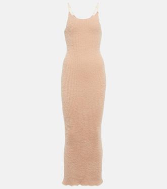 ワンピース MAISON MARGIELA COTTON BLEND MIDI DRESS P00769714.jpg
