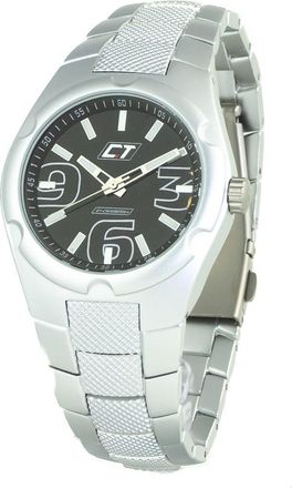 Chronotech Mens Chcc7039m02mac Watch - Silver Silver Steel - One Size