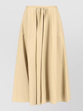 Aspesi high waist midi skirt pleated design