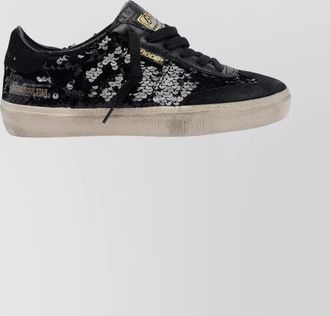 Golden Goose sequin-embellished low-top sneakers