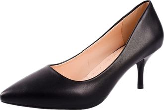 Generic Womens Summer Casual Fashion Shoes Casual Shoes Pointed Toe Stiletto Sandals, black, 8.5 UK