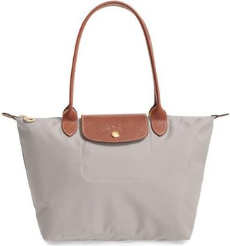 Longchamp Medium Le Pliage Nylon Shoulder Tote in Pebble at Nordstrom