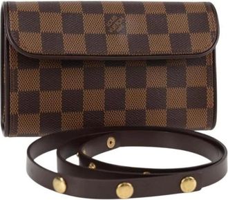 Louis Vuitton Pre-owned Tela crossbody-bags - - Pre-owned - Donna - Marrone - ONE SIZE