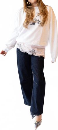 Pistola Denim Beau Seamed Crescent Jeans In Nightfall