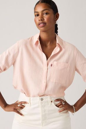Levi's Camicia da lavoro Darlene - Donna - M - Rosa / Rivington Stripe Crystal Pink