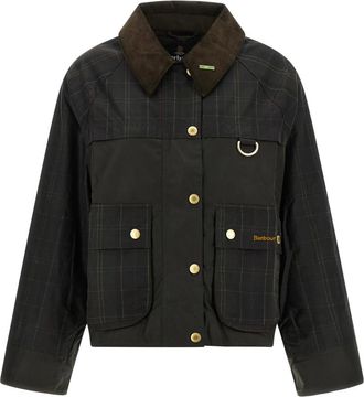 Barbour Jassen, Dames, Groen, M, Katoen, Tartan Spey Jas