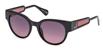 Max & Co. MO0085 01B Womens Sunglasses Black Size 50