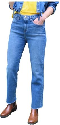 Denim Studio Salom&eacute; Katoen Elastaan Broek - Dames - Regular Fit Jeans - Blauw - W25 - Katoen - Jeans
