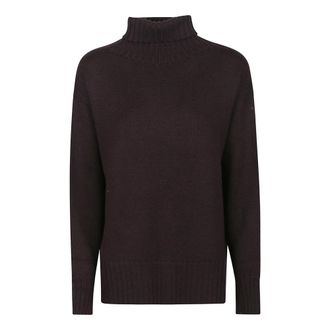 Drumohr Turtleneck Sweater - Dames - Coltruien - Bruin - L - Truien & Vesten