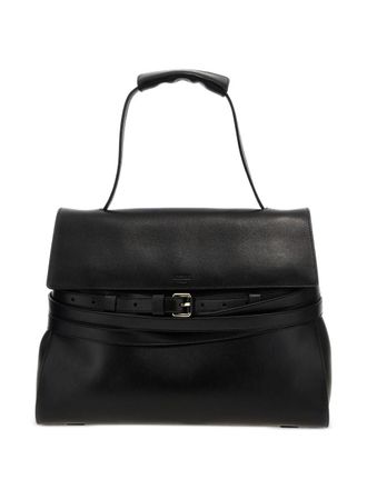 Moschino Structured Handbag With Flap Closure