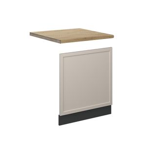 Vicco Panel Frontal Fame-line, Grisbeige, 60 Cm, Et Roble, Vicco