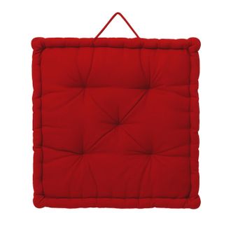KASANOVA Cuscino materasso 60x60 cm rosso