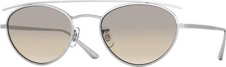 Oliver Peoples OV1258ST Hightree 503632 Mens Sunglasses Silver Size 49