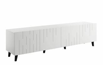 Mirjan24 Mobilier1 - Mueble Tv Charlotte 176, Blanco, N&uacute;mero De Puertas: 0, N&uacute;mero De Cajones: 0, 200x52x42cm