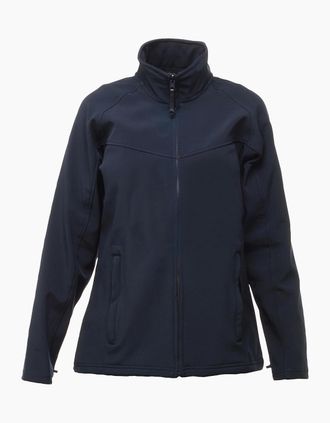 Regatta Womens Regatta Ladies Uproar Softshell Wind Resistant Jacket - Navy - Size: 10