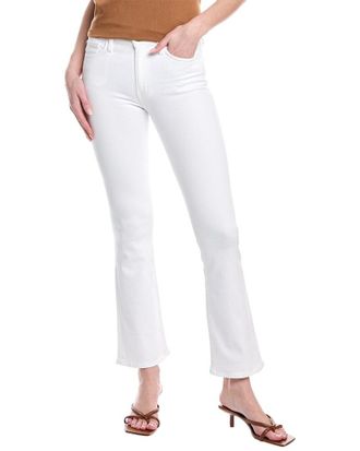 Hudson Blair White High-Rise Bootcut Jean