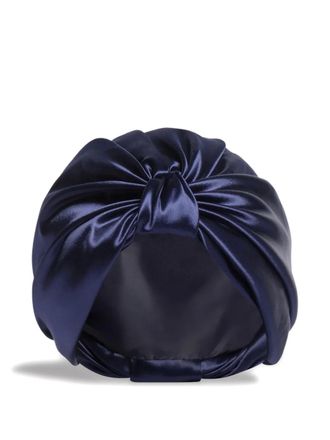 Alberta Ferretti knotted hat - women - Viscose - One Size - Blue